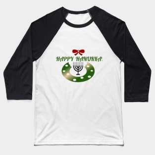 HANUKKAH JEWISH HOLIDAY T-SHIRT Baseball T-Shirt